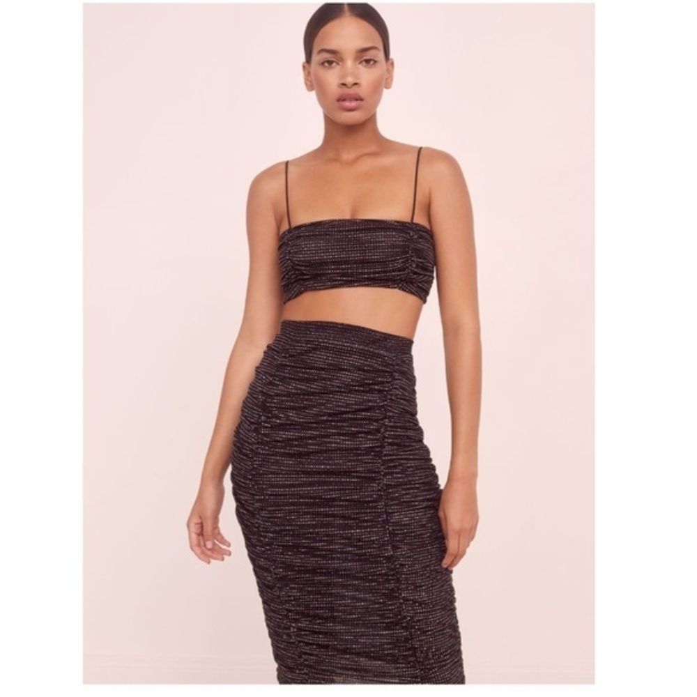 For Love & Lemons For Victoria’s Secret All that Glitter MIDI skirts Set Swiftie